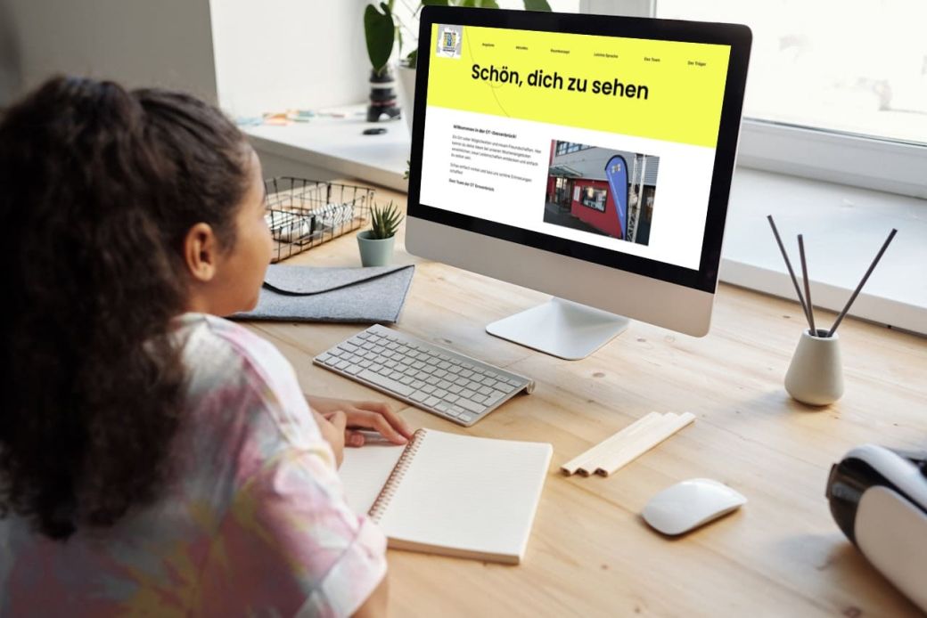 Mockup der Webseite OT Grevenbr&uuml;ck